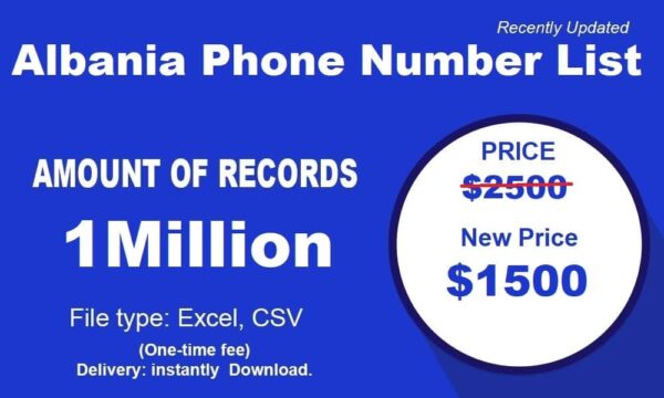 500K Test Albania Phone Number Data