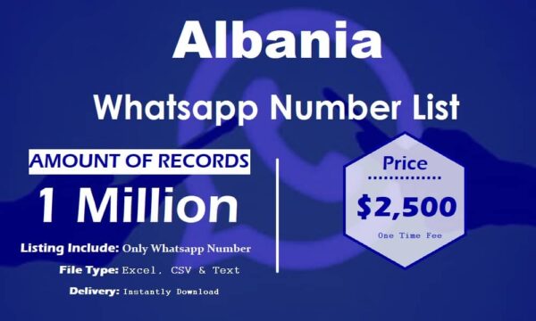 Albania WhatsApp Phone Number Data 5 Million