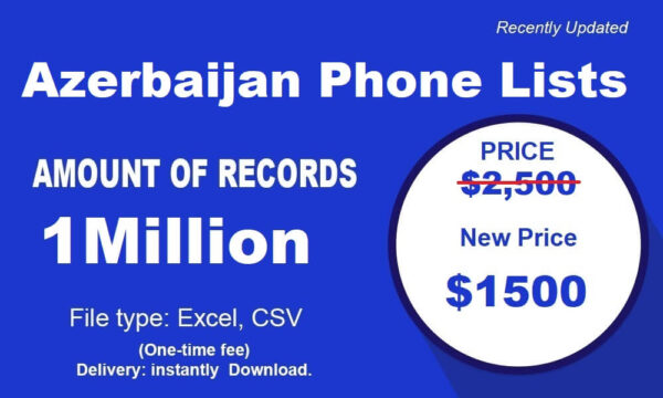 500K Test Azerbaijan Phone Number Data