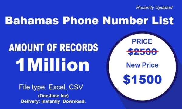 500K Test Bahamas Phone Number Data