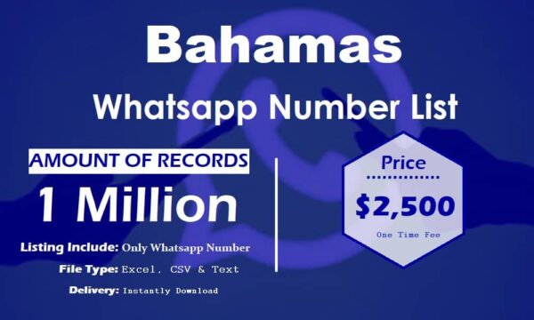 Bahamas WhatsApp Phone Number Data 5 Million