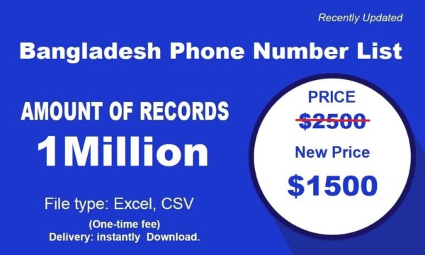 500K Test Bangladesh Phone Number Data