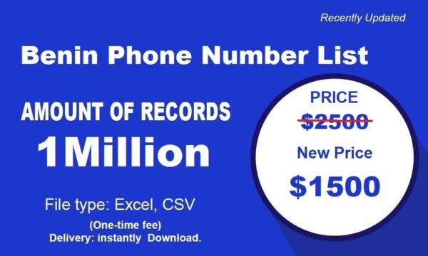 500K Test Benin Phone Number Data