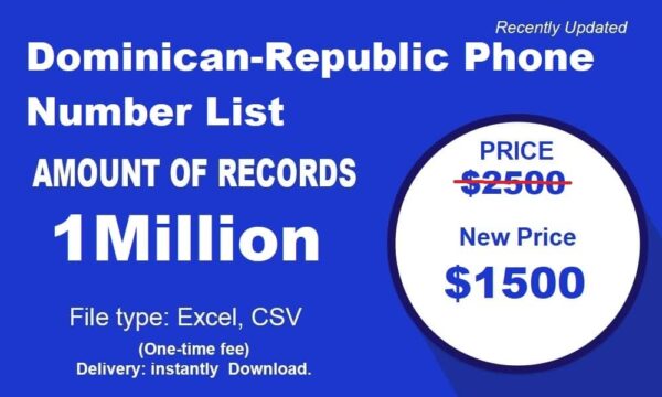 500K Test Dominican-Republic Phone Number Data