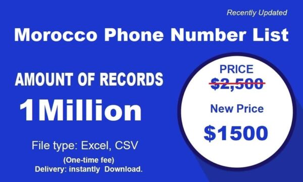 500K Test Morocco Phone Number Data